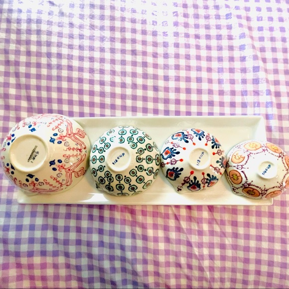 Hard to Find Anthropologie Halden Ceramic Nested Measuring Cups - Picture 5 of 7